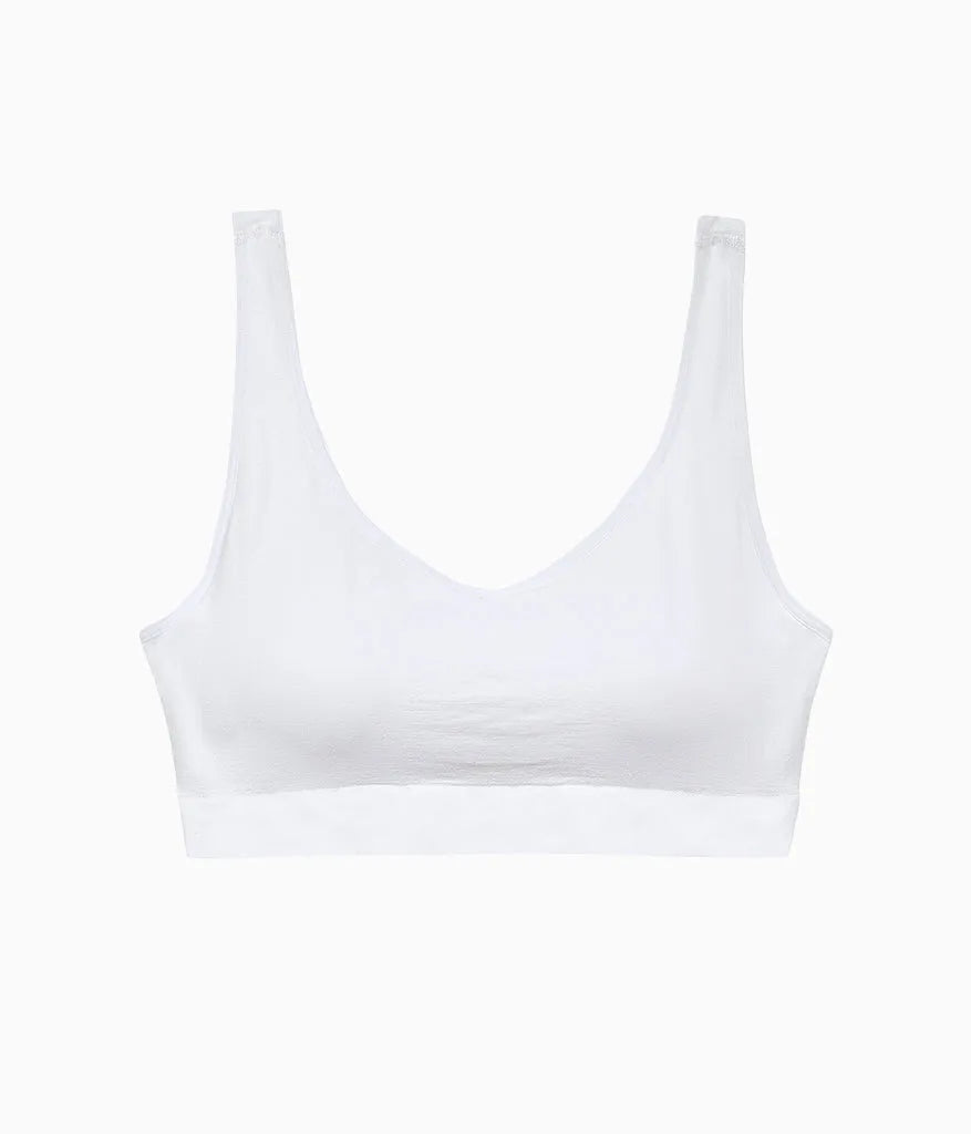 Feeling Flexible Bralette: White
