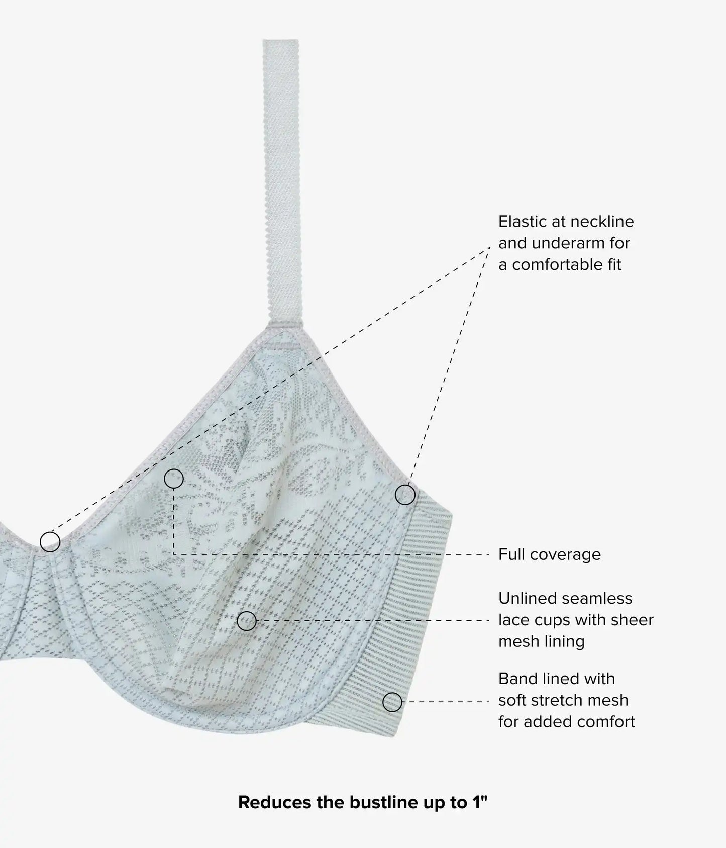 Visual Effects Minimizer Bra: Belgian Block