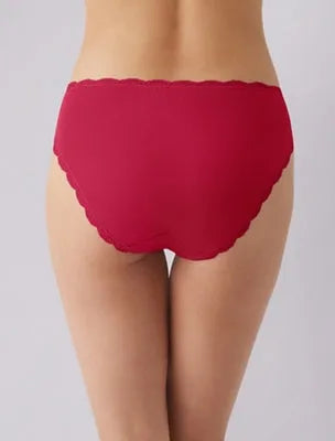 Inspired Eyelet Hi-Leg: Dawn Pink