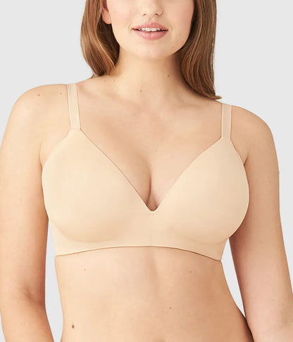 Ultimate Side Smoother Wire Free T-Shirt Bra: Sand