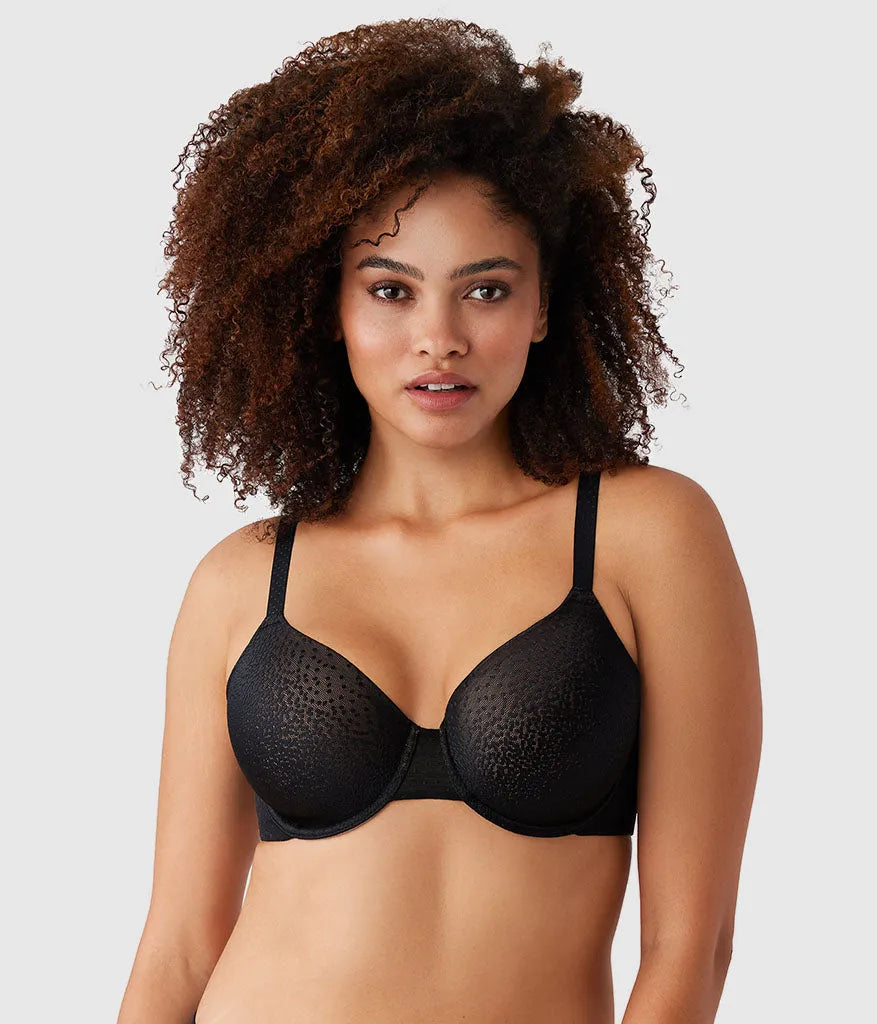 Back Appeal® T-Shirt Bra: Black