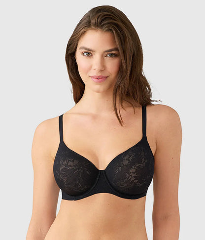 Taking Sides T-Shirt Bra: Black