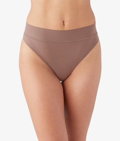 Nearly Nothing™ Hi-Waist Thong: Peppercorn