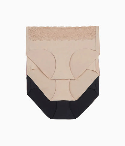 b.bare Hipster Panty Pack: Au Natural/Au Natural/Night