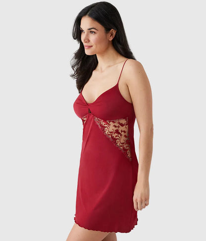 Dramatic Interlude Chemise: Deep Red