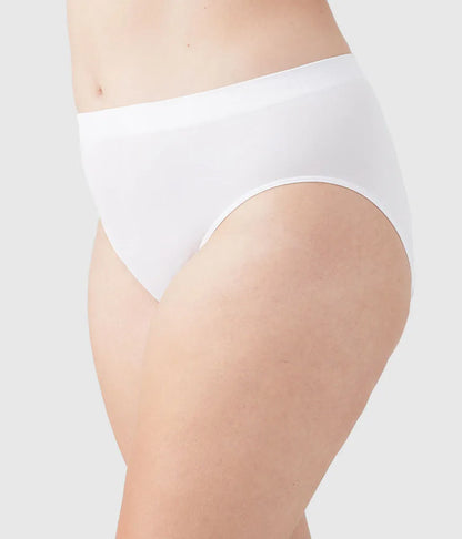 B-Smooth® Seamless Hi-Cut: White