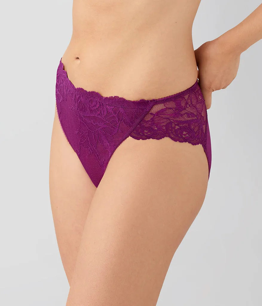 Vivid Attraction Hi-Cut: Dark Purple