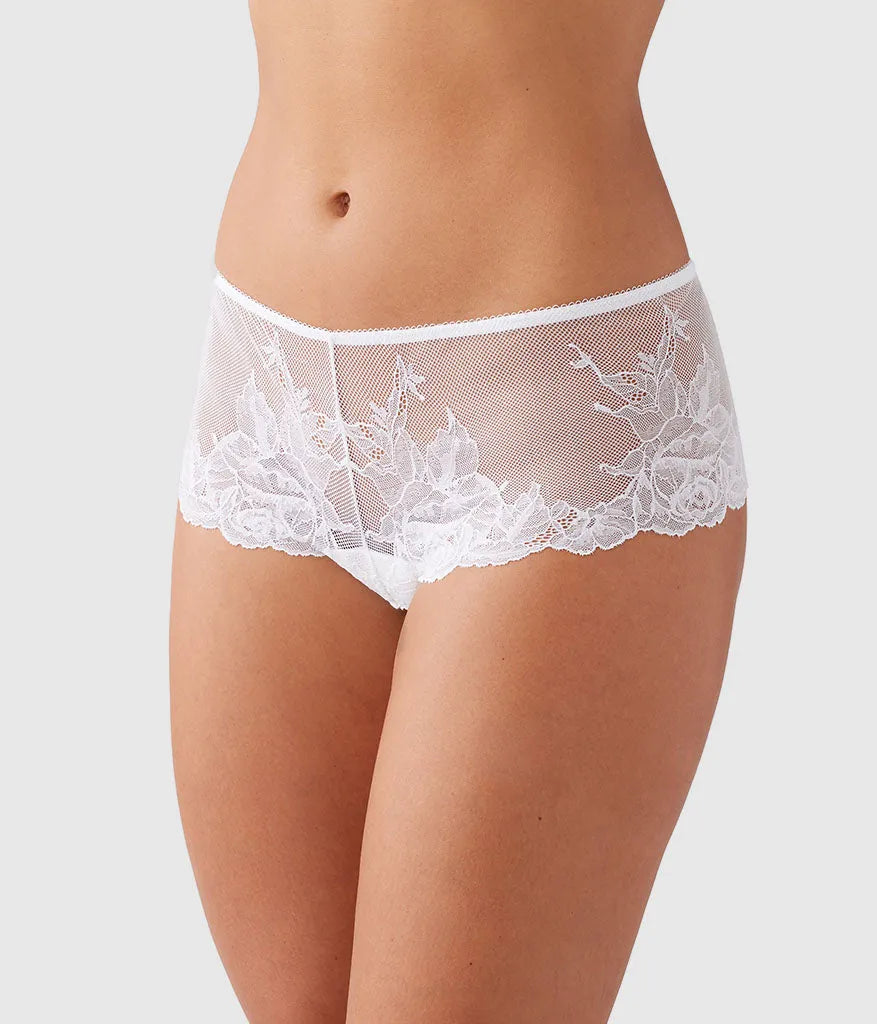 Vivid Attraction Tanga: White