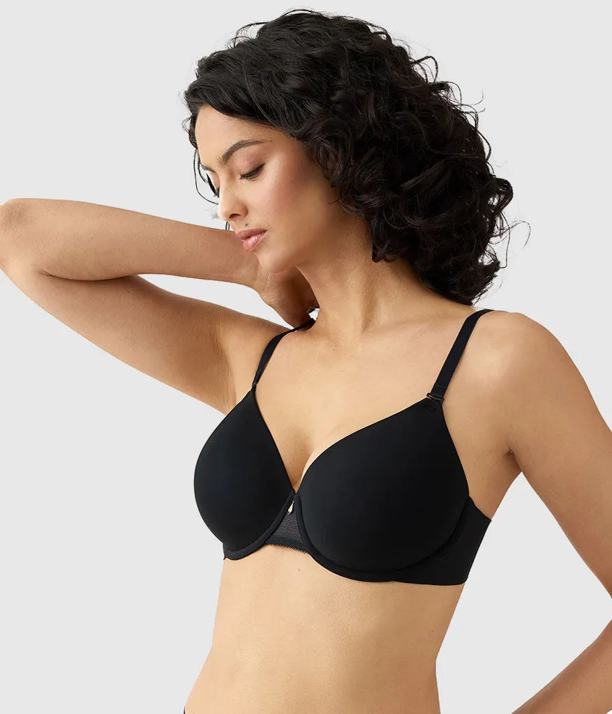 Go Anywear T-Shirt Bra: Black