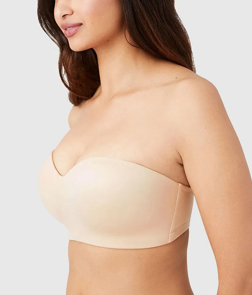 Staying Power Wire Free Strapless Bra: Sand