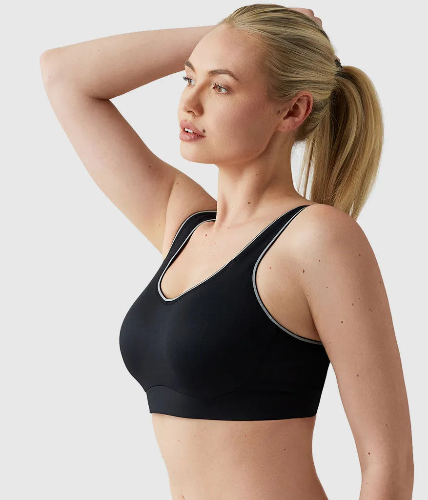 Sydney Sport Underwire Bra: Black
