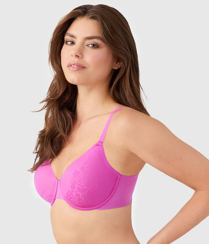 Confidence Boost™ Underwire Bra: Wild Azalea
