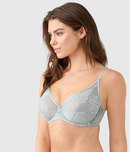 Full Bloom Underwire Bra: Belgian Block