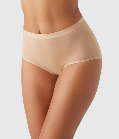 Understated Cotton Brief: Praline