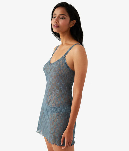 Lace Kiss Chemise: Stormy Weather