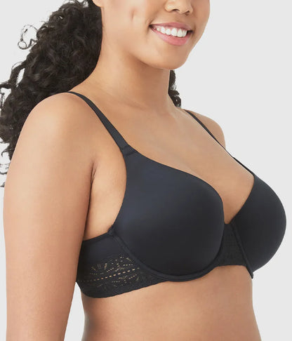 Future Foundation T-Shirt Bra with Lace: Night
