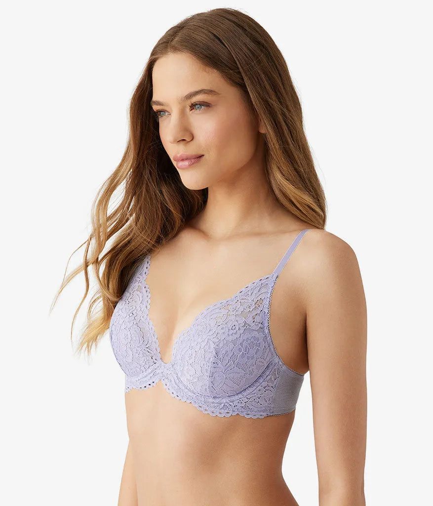 Ciao Bella Plunge Contour Bra: Aleutian