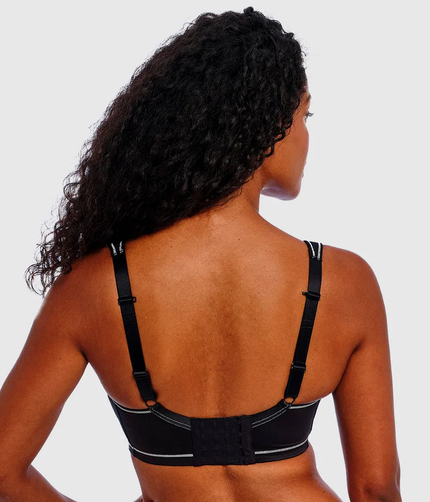 Freya Sonic Sport Underwire Spacer Bra: Storm