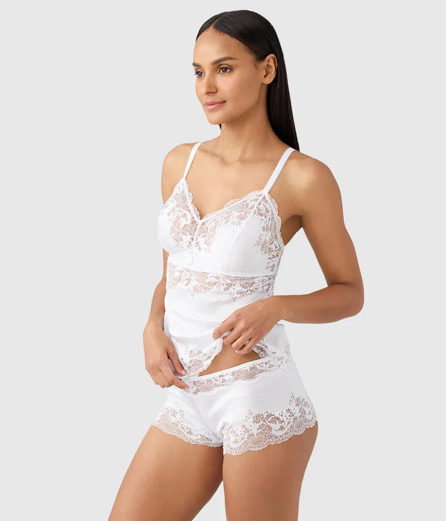 Modern Affair Cami: White