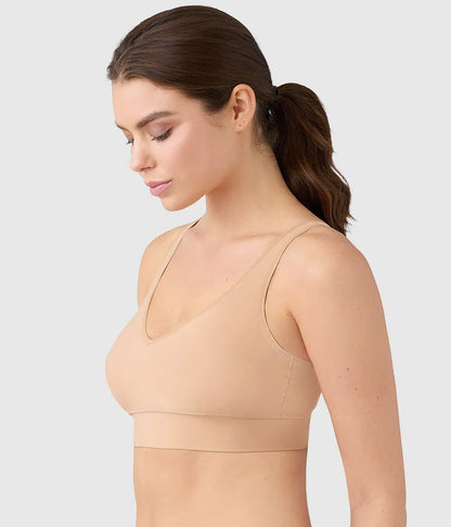Easy Like Sunday™ Wire Free Bra: Praline