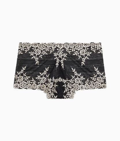 Embrace Lace® Boyshort: Black