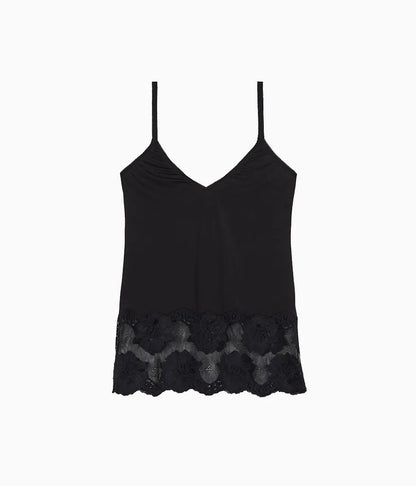 Light and Lacy Cami: Black