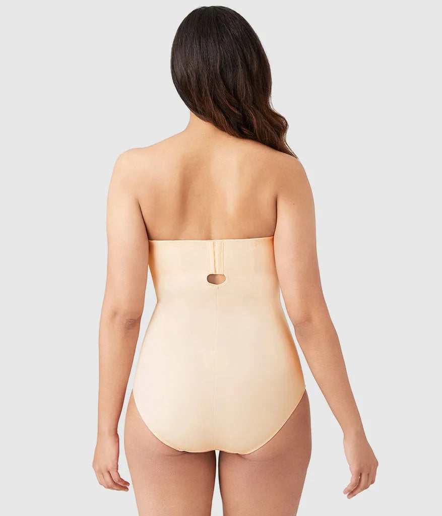 Red Carpet™ Strapless Shaping Body Briefer: Sand