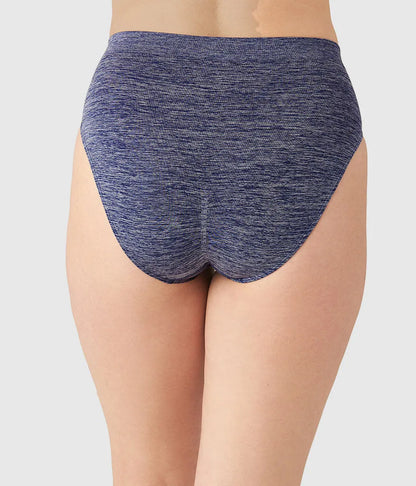 B-Smooth® Seamless Hi-Cut: Patriot Blue Heather