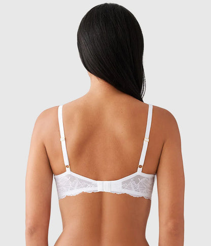 Vivid Attraction Underwire Bra: White