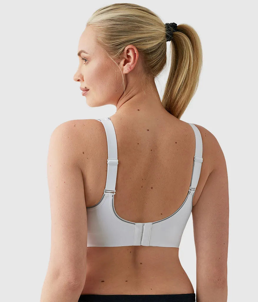 Sydney Sport Underwire Bra: White