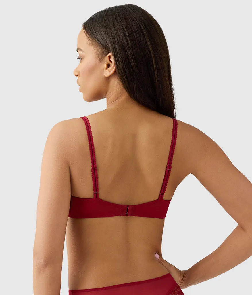 It's On Underwire Bra: Biking Red