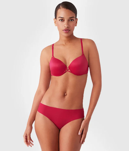 Undercover Plunge T-Shirt Bra: Cerise