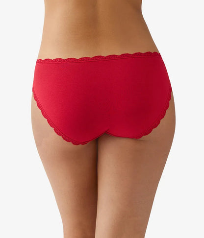 Inspired Eyelet Bikini: Chili Pepper Red
