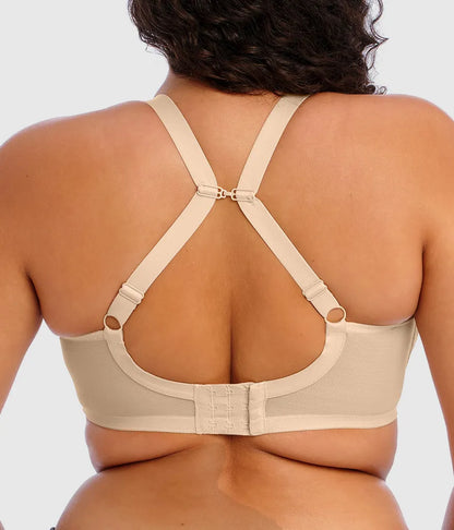 Energise Full Figure Underwire Sport Bra: Nude