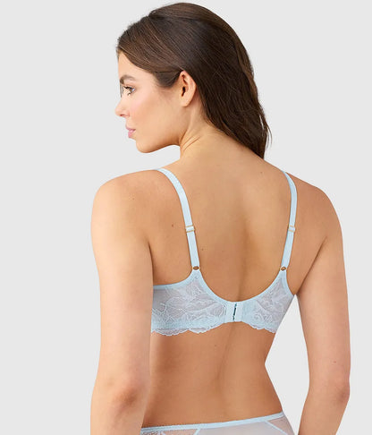 Vivid Attraction Bralette: Soft Sky