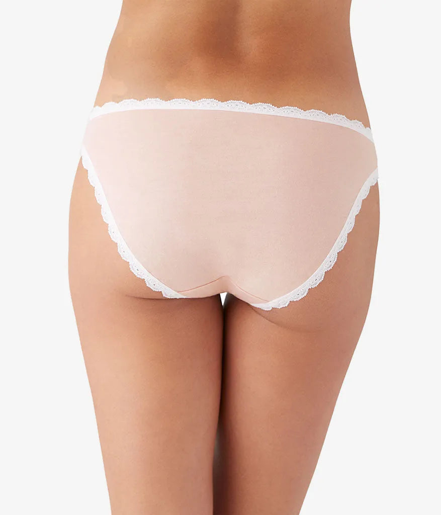 Inspired Eyelet Bikini: Rose Smoke