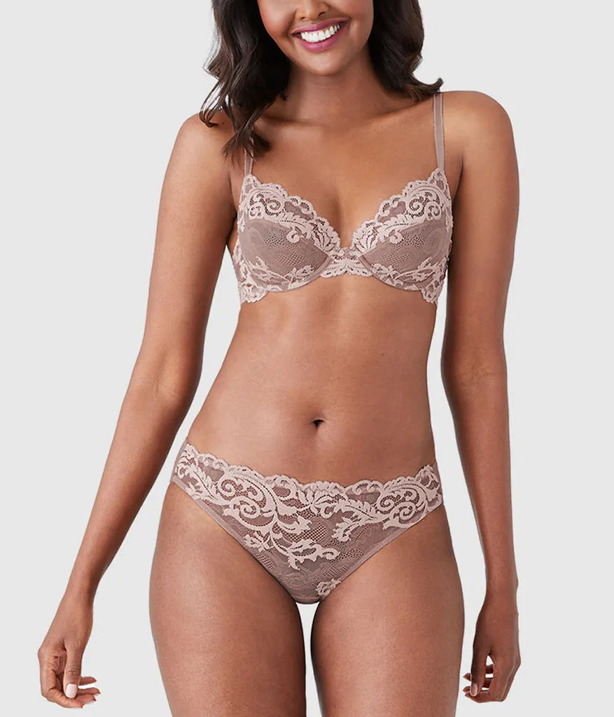 Instant Icon® Underwire Bra: Cafe Au Lait