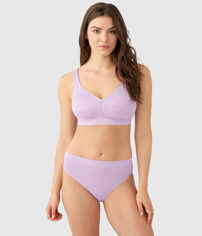 Inside Job™ Wire Free Bra: Lavender Sage