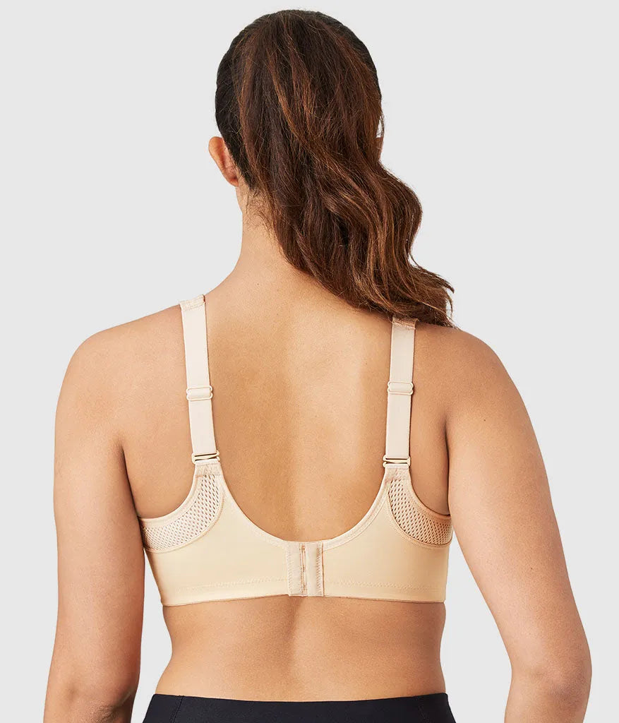 Lindsey Sport Contour Underwire Bra: Sand