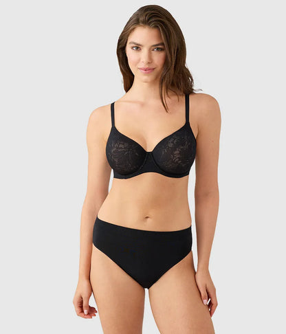 Taking Sides T-Shirt Bra: Black