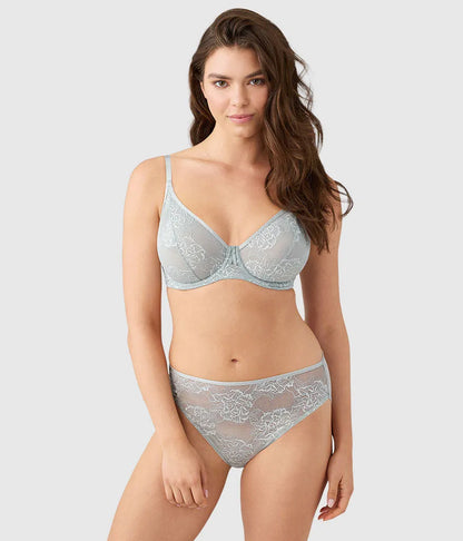 Full Bloom Underwire Bra: Belgian Block