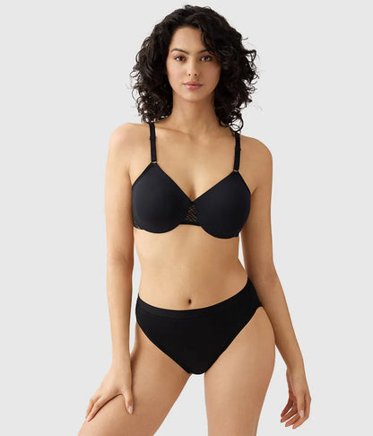 Comfort Within Reach Underwire Bra: Black