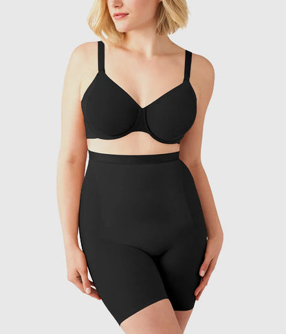 Shape Revelation® Uneven Underwire Bra: Black