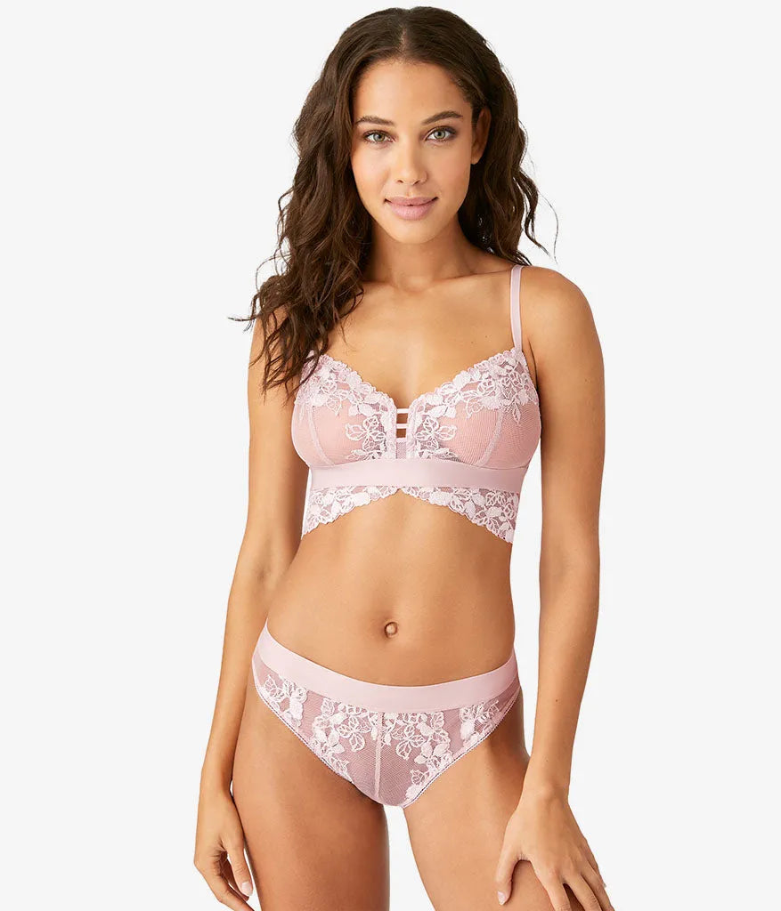 Opening Act Bralette: Blush Pink