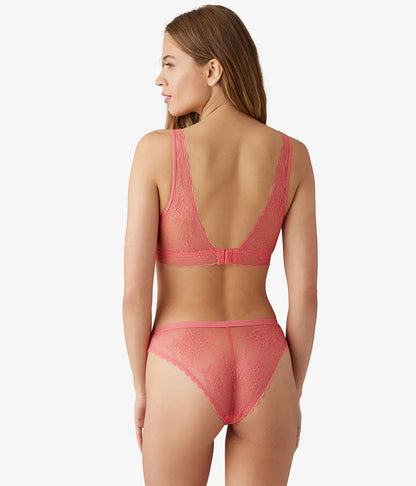 No Strings Attached Bralette: Tea Rose