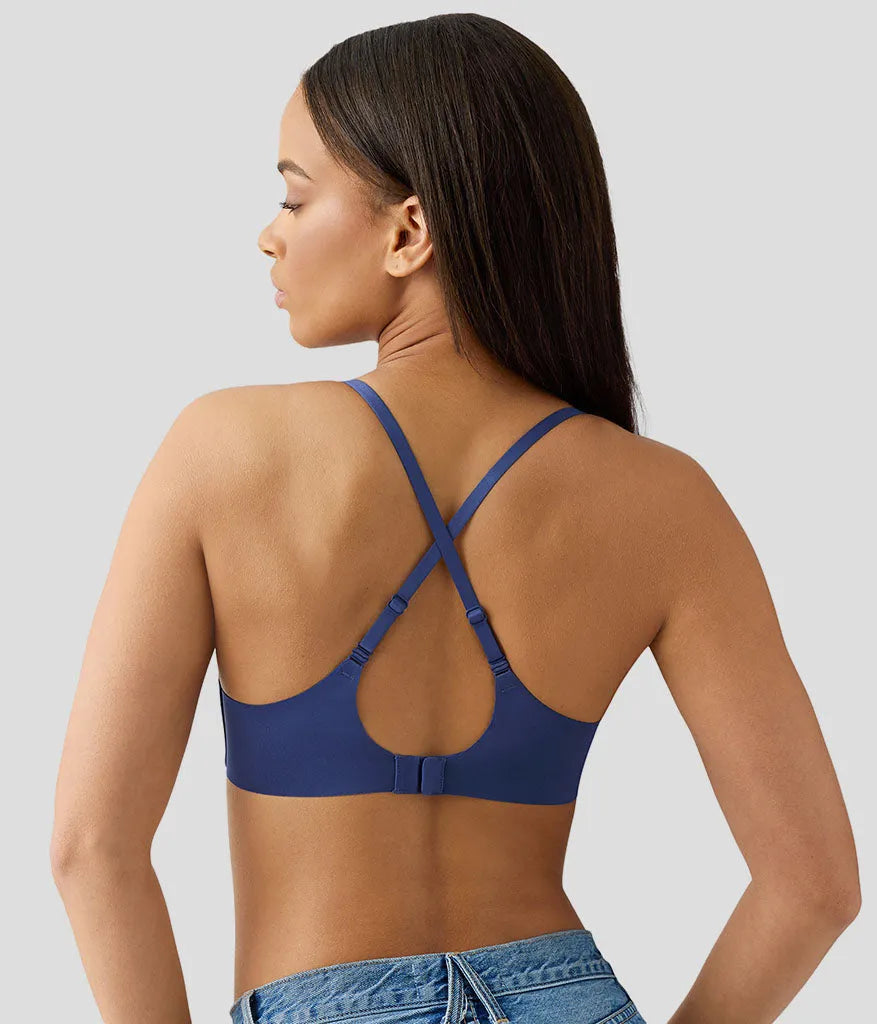 Spotlight Wire Free T-Shirt Bra: Crown Blue