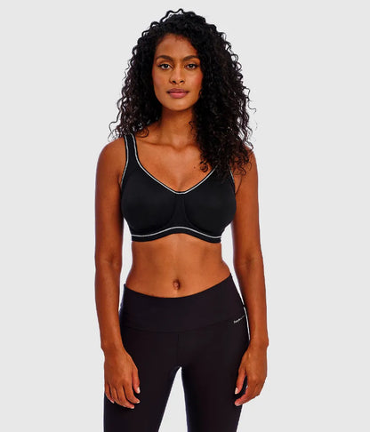 Freya Sonic Sport Underwire Spacer Bra: Storm