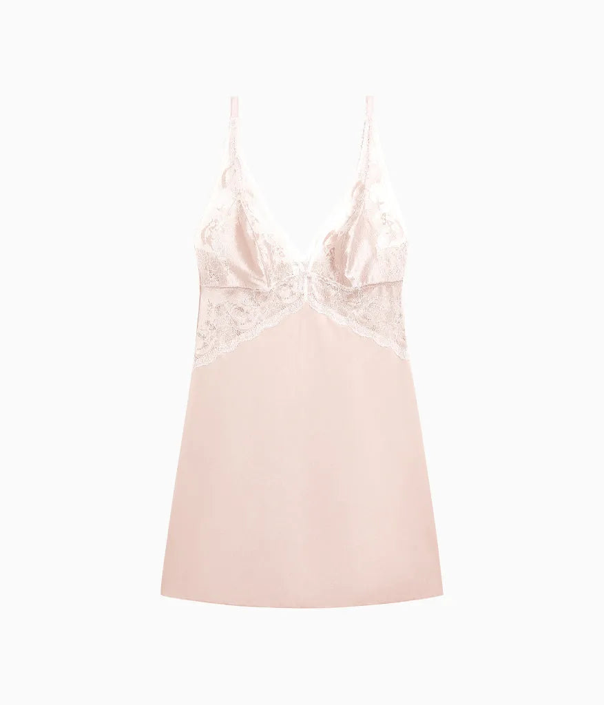 Modern Affair Chemise: Rose Dust/Angel Wing