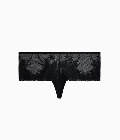 Vivid Attraction Tanga: Black