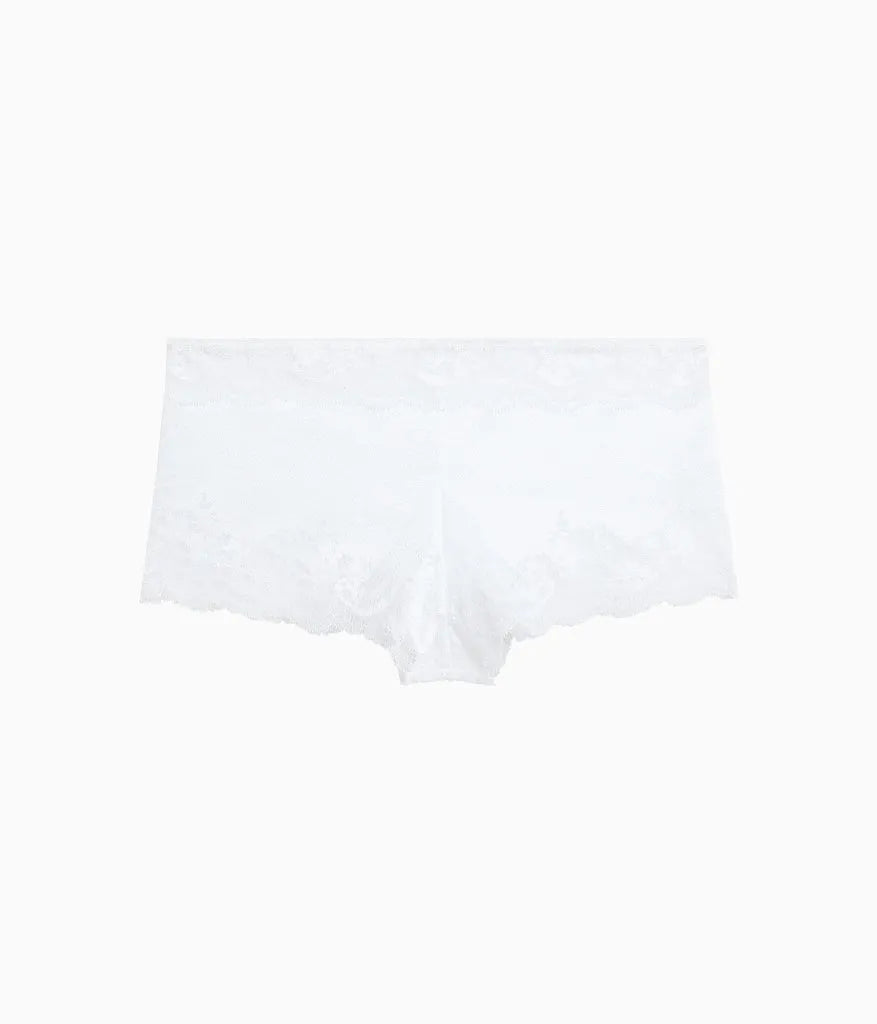 Modern Affair Boyshort: White